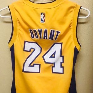 Men's Small Adidas Kobe Bryant Gold 24